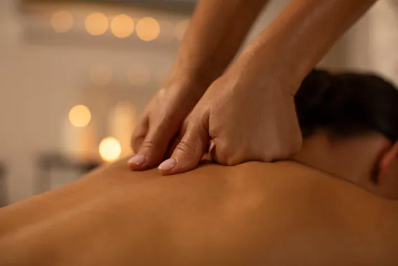 Darstellung Rückenmassage